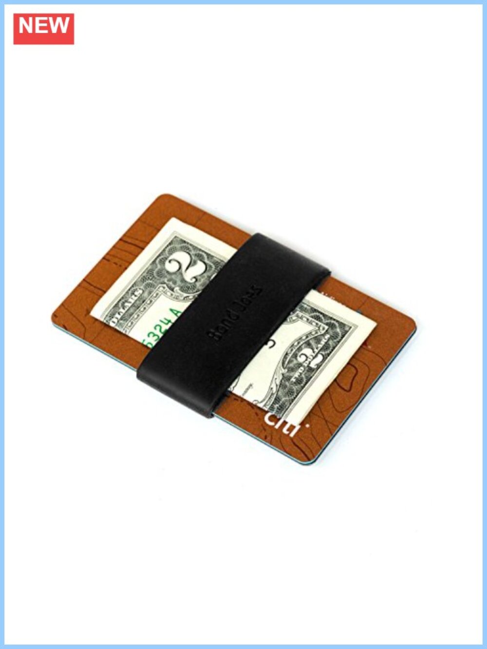 Slim Silicone Rubber Band Wallet Card Cash Holder Money Clip